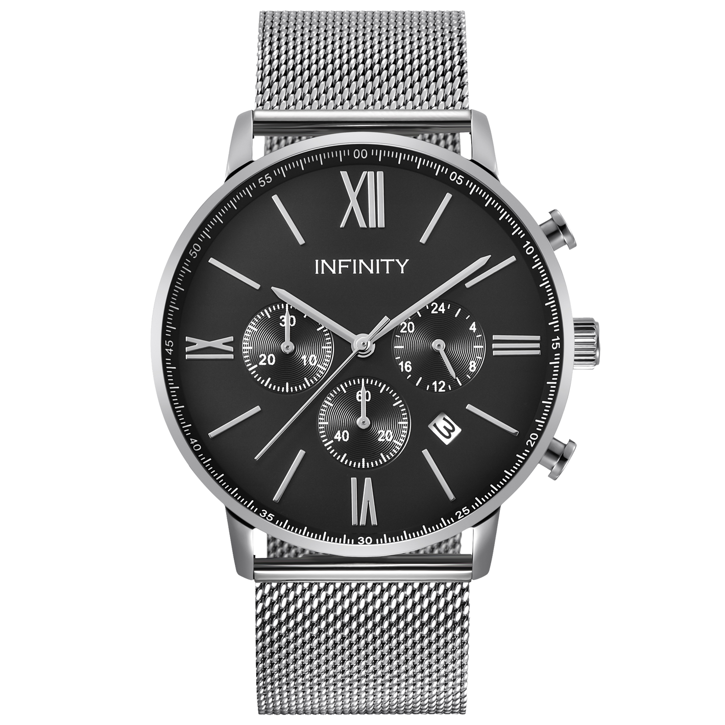 SP 02 BLACK + SILVER