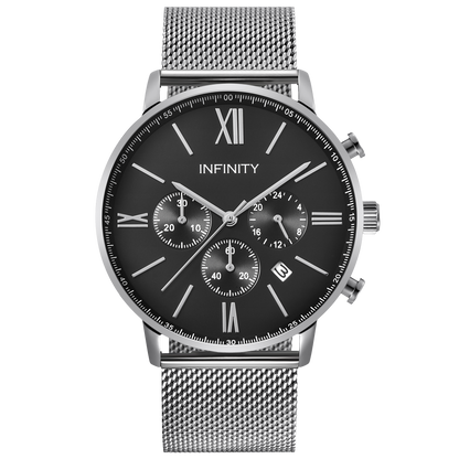 SP 02 BLACK + SILVER