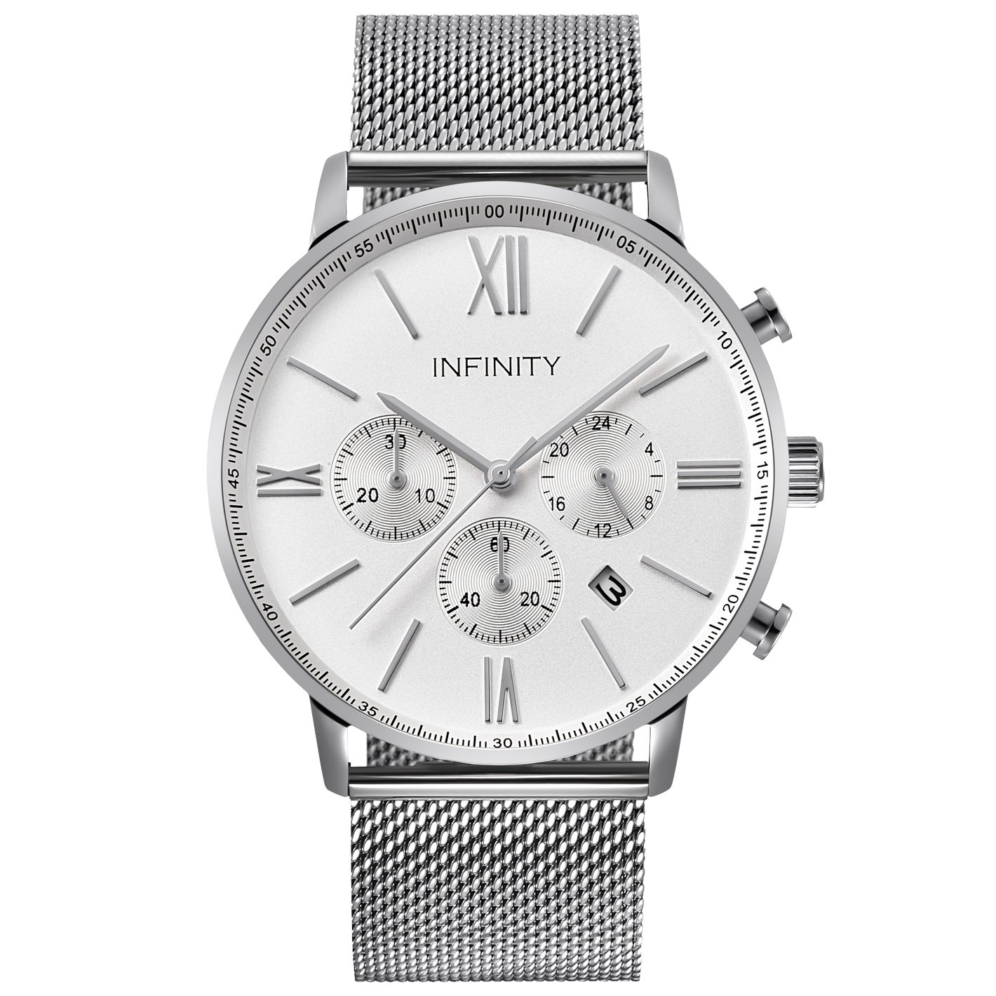 SP 01 PEARL WHITE + SILVER